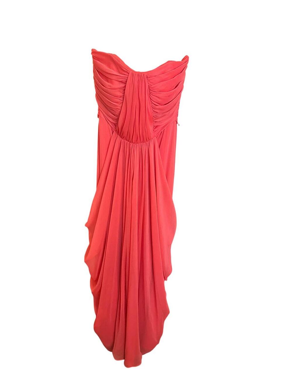 Lela Rose Firecracker Chiffon Bridesmaid Dress